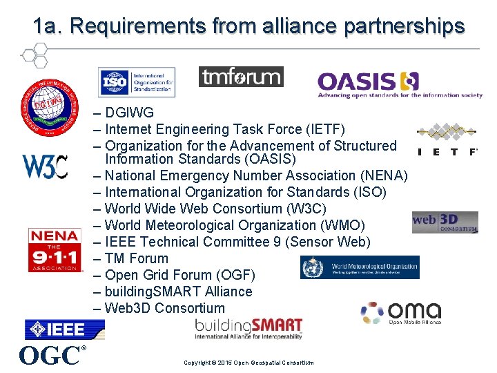 1 a. Requirements from alliance partnerships – DGIWG – Internet Engineering Task Force (IETF)