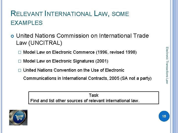 Department Of Commercial Law 1 University Of Cape