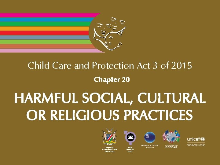 Child Care and Protection Act 3 of 2015 Chapter 20 Ministry of Gender Equality