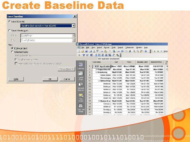 Create Baseline Data 