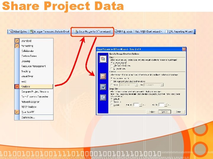 Share Project Data 