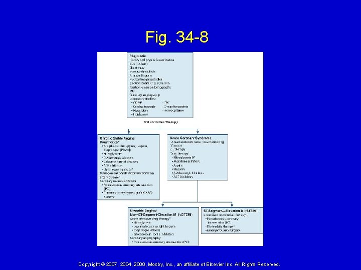 Fig. 34 -8 Copyright © 2007, 2004, 2000, Mosby, Inc. , an affiliate of