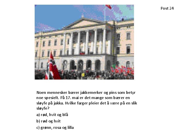 Post 24 Noen mennesker bærer jakkemerker og pins som betyr noe spesielt. På 17. Post 24 Noen mennesker bærer jakkemerker og pins som betyr noe spesielt. På 17.