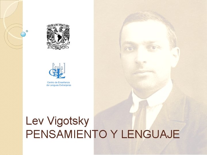 Lev Vigotsky PENSAMIENTO Y LENGUAJE 