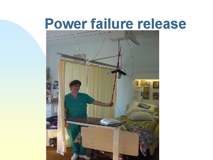 Power failure release 