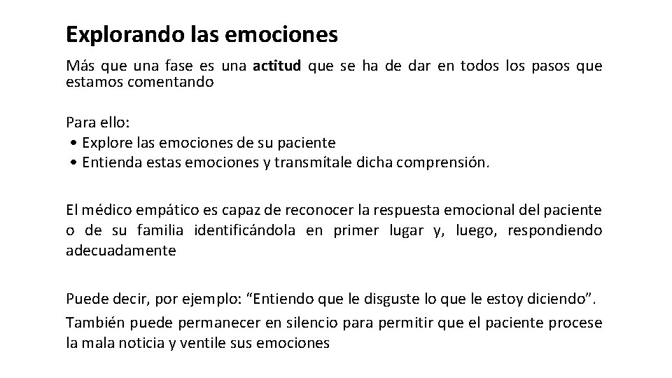 Explorando las emociones Más que una fase es una actitud que se ha de