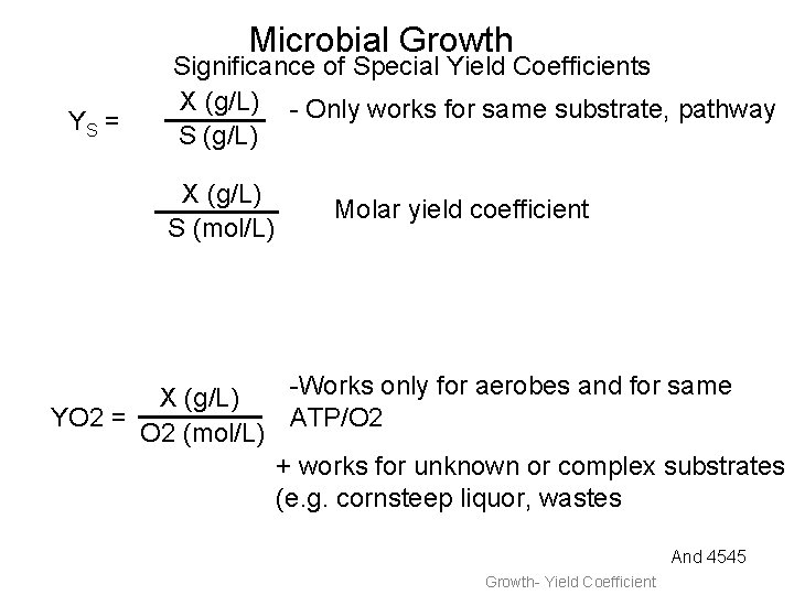 Growth Overview Microbial Growth Overview Of Terms Exponential