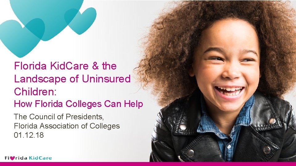 Florida Kid. Care & the Landscape of Uninsured Children: How Florida Colleges Can Help