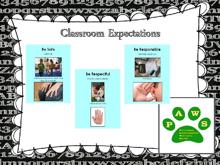 Classroom Expectations 