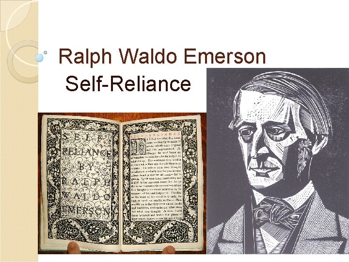 Ralph Waldo Emerson Self-Reliance 