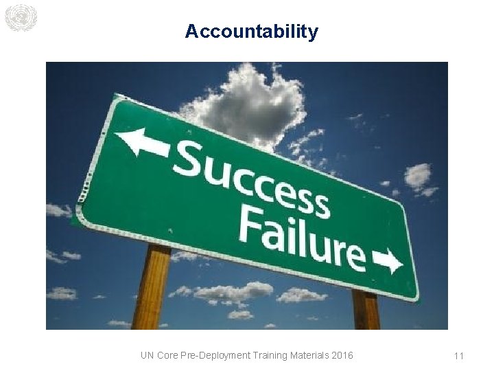 Accountability UN Core Pre-Deployment Training Materials 2016 11 