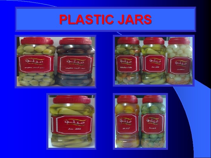 PLASTIC JARS 