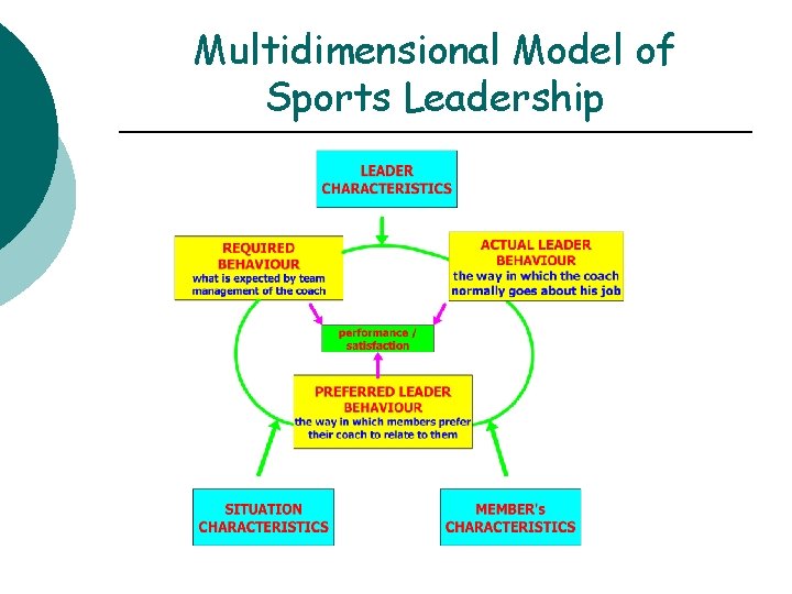 Multidimensional Model of Sports Leadership 