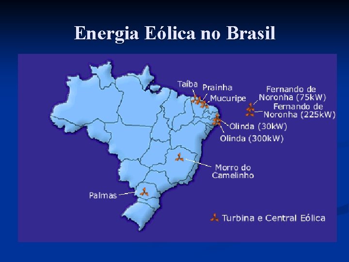 Energia Eólica no Brasil 