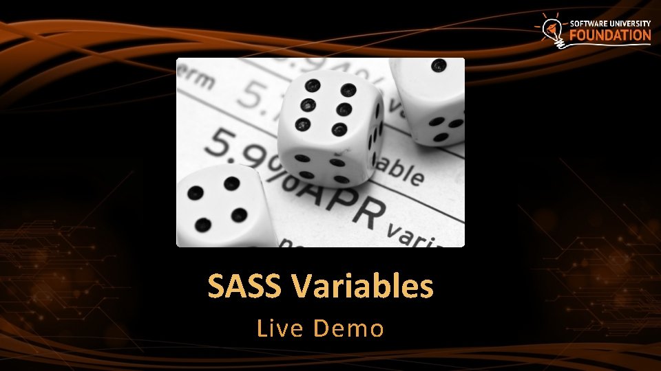 SASS Variables Live Demo 