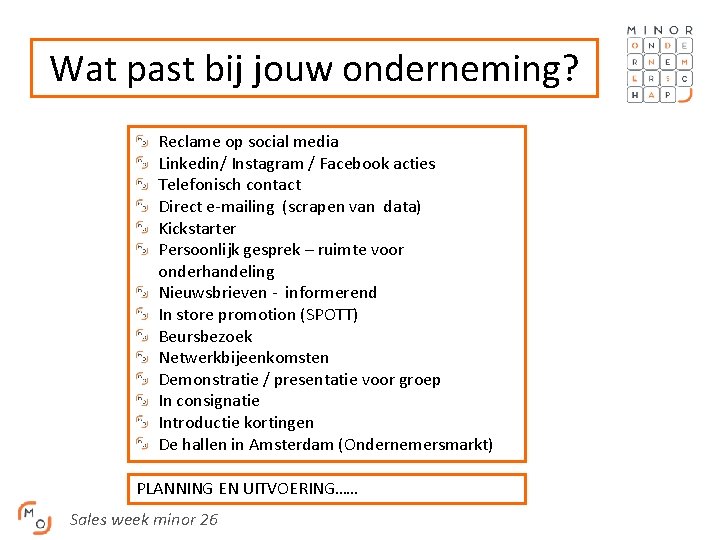 Wat past bij jouw onderneming? Reclame op social media Linkedin/ Instagram / Facebook acties