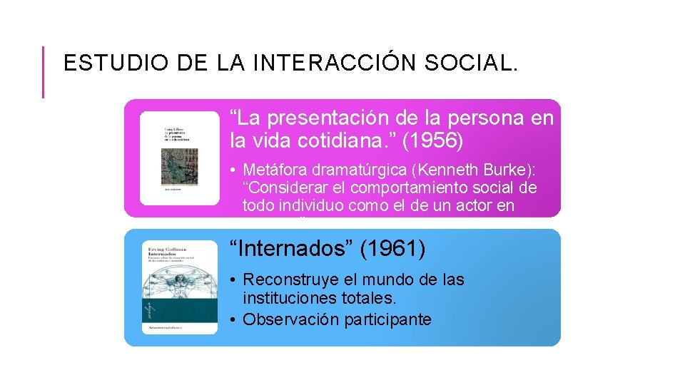 LOS ANLISIS DE LA INTERACCIN SOCIAL Nace en