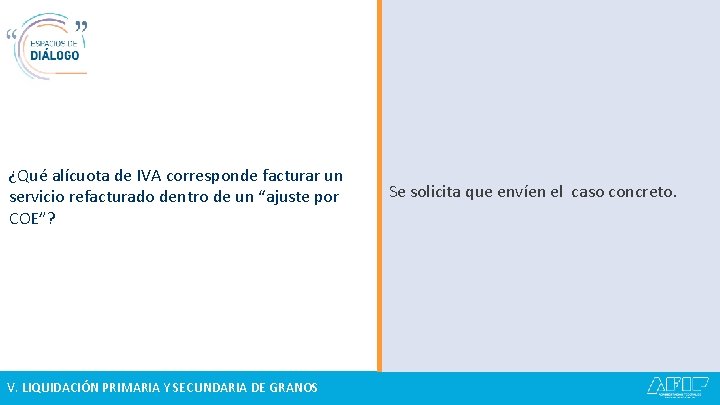 ¿Qué alícuota de IVA corresponde facturar un servicio refacturado dentro de un “ajuste por