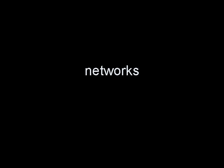 networks 