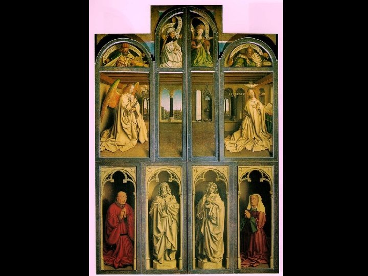 Altarpiece at Ghent -- Closed Altarpiece at Ghent -- Closed