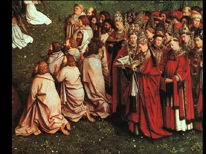 Ghent Altarpiece detail Ghent Altarpiece detail