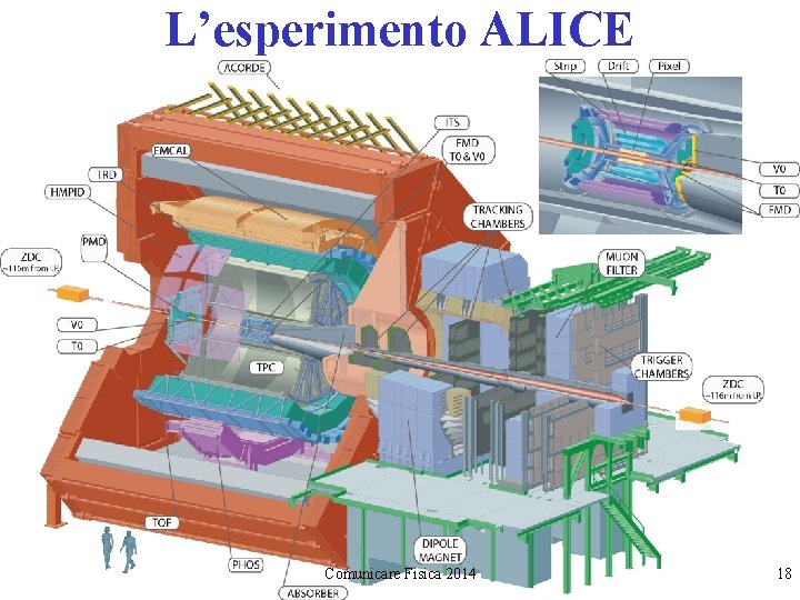 L’esperimento ALICE Comunicare Fisica 2014 18 
