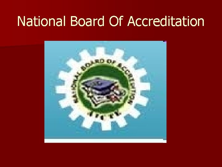 National Board Of Accreditation 