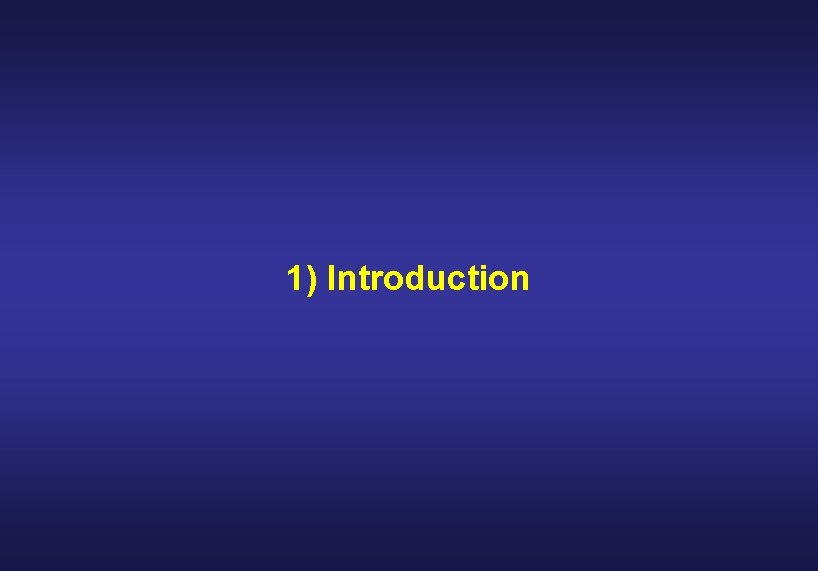 1) Introduction 