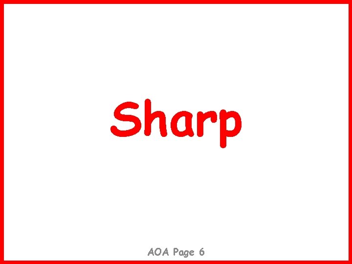 Sharp AOA Page 6 