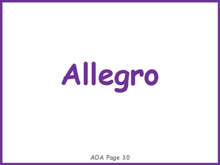 Allegro AOA Page 10 