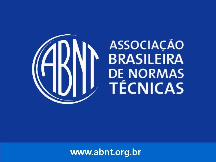 www. abnt. org. br 