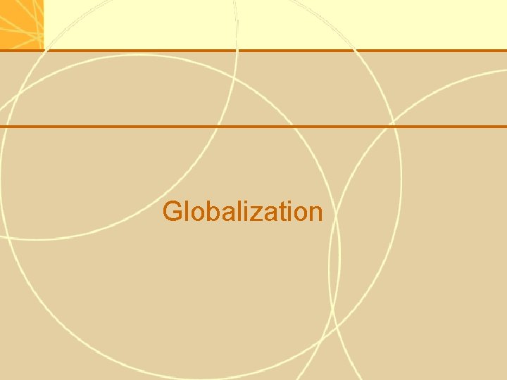 Globalization 