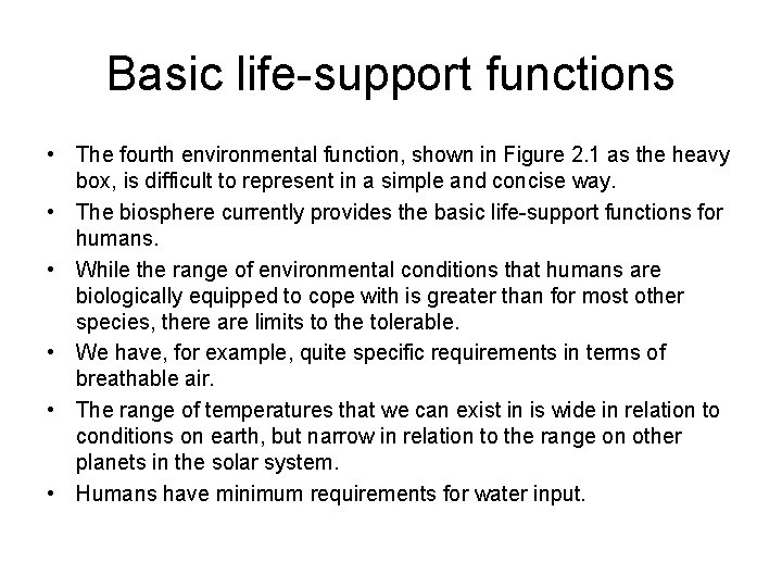 Chapter 2 The origins of the sustainability problem