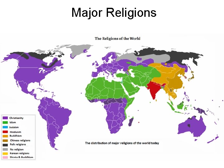 Major Religions 