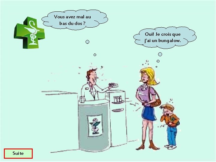Vous avez mal au bas du dos ? Oui! Je crois que j’ai un