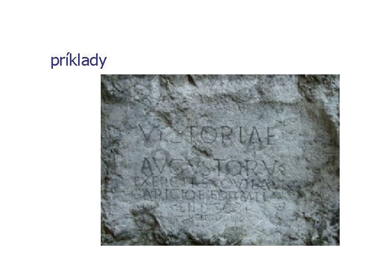 príklady 