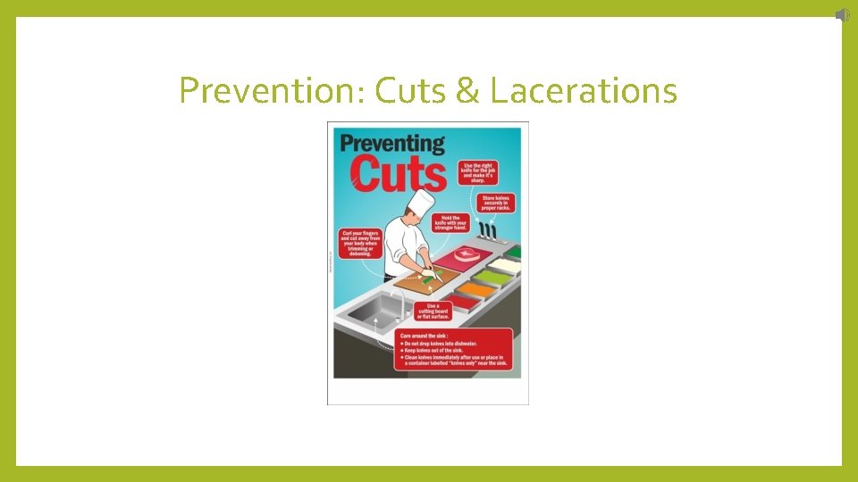 Prevention: Cuts & Lacerations 