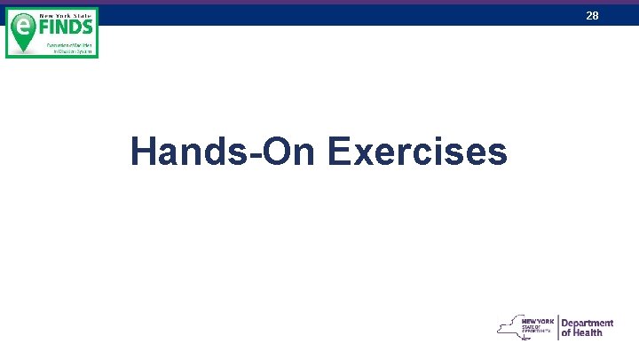 28 Hands-On Exercises 