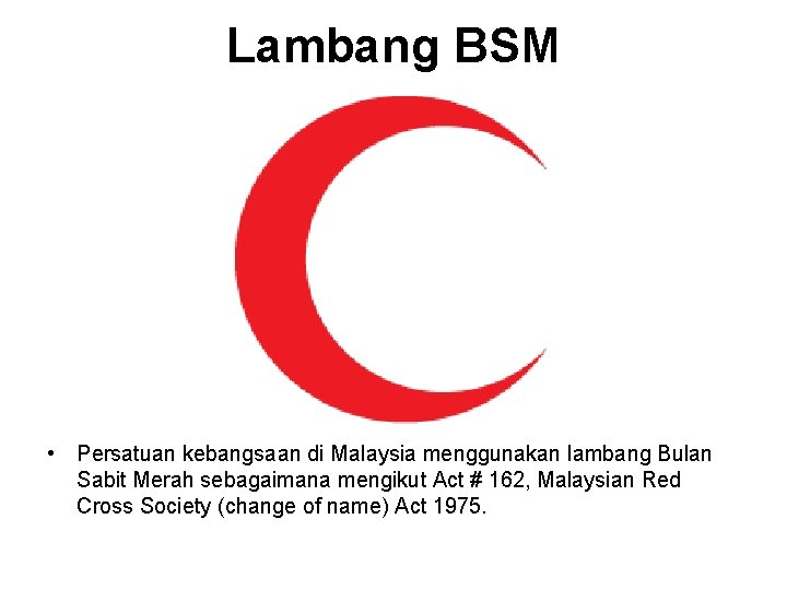 Logo bulan sabit merah malaysia