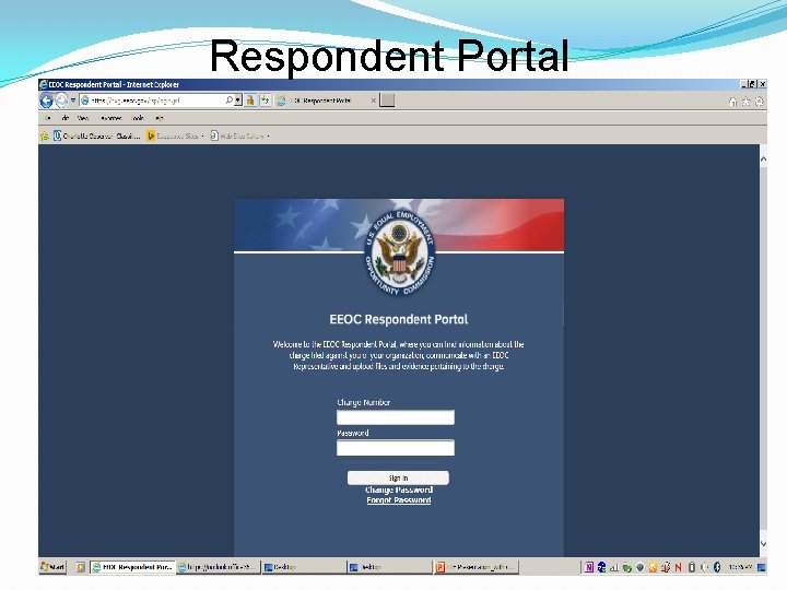 Respondent Portal 36 
