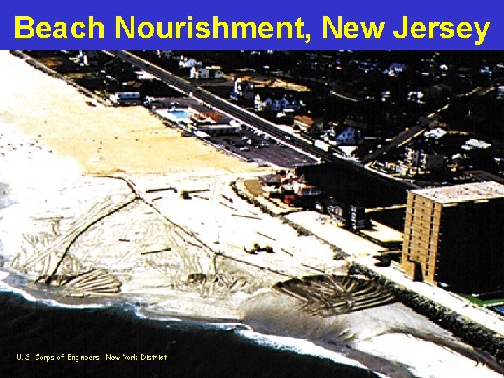 Beach Nourishment, New Jersey U. S. Corps of Engineers, New York District 