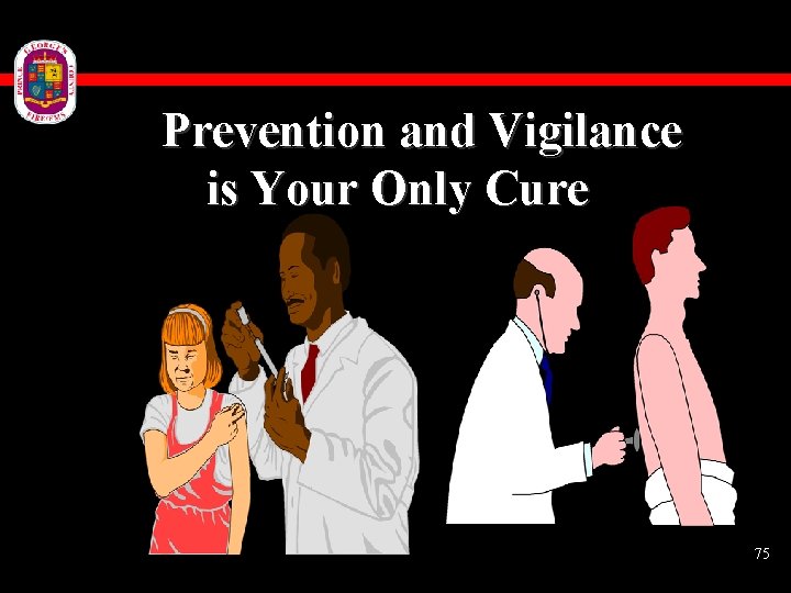 Prevention and Vigilance is Your Only Cure 75 
