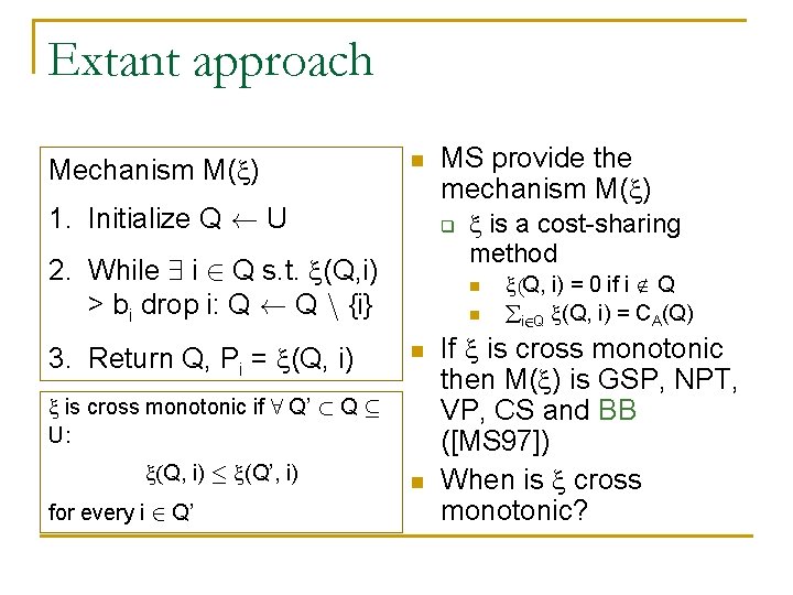 More Powerful And Simpler Costsharing Methods Carmine Ventre