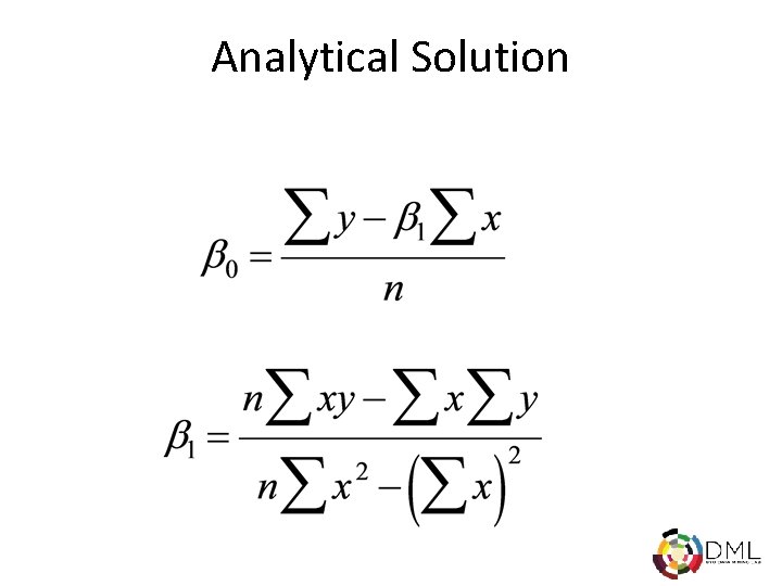 Analytical Solution 