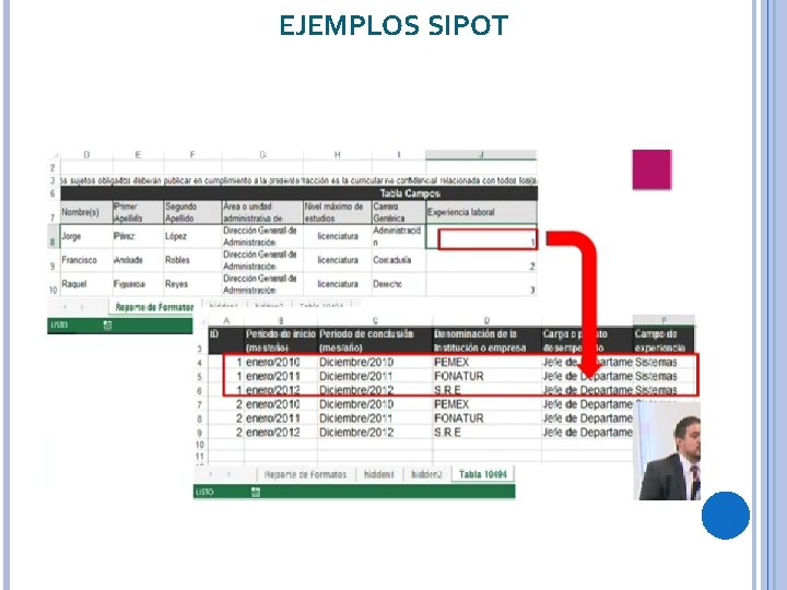EJEMPLOS SIPOT 