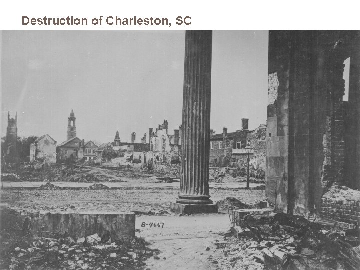 Destruction of Charleston, SC 