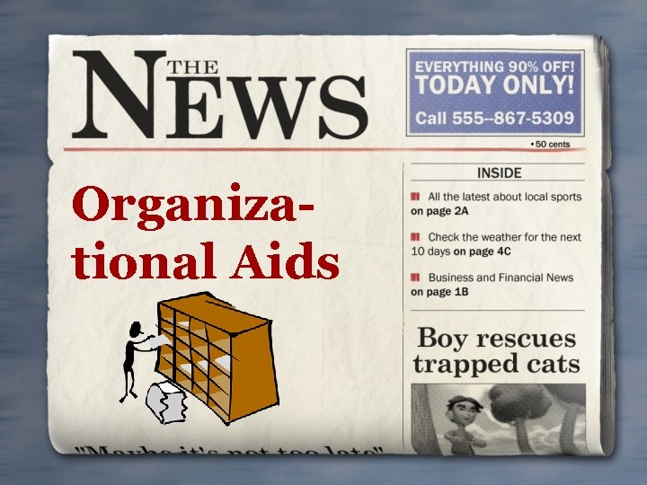 Organizational Aids 