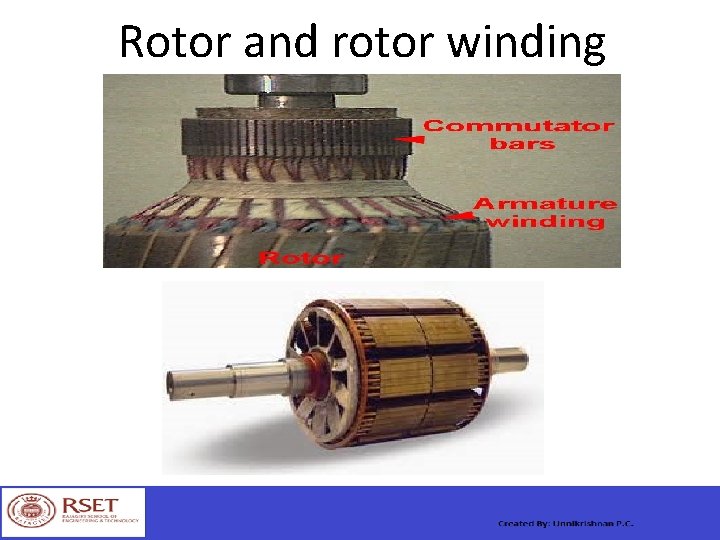 Rotor and rotor winding 