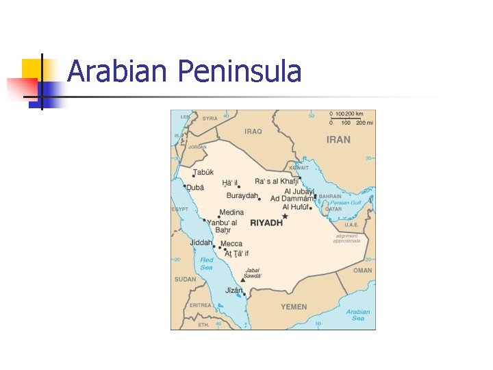 Arabian Peninsula 