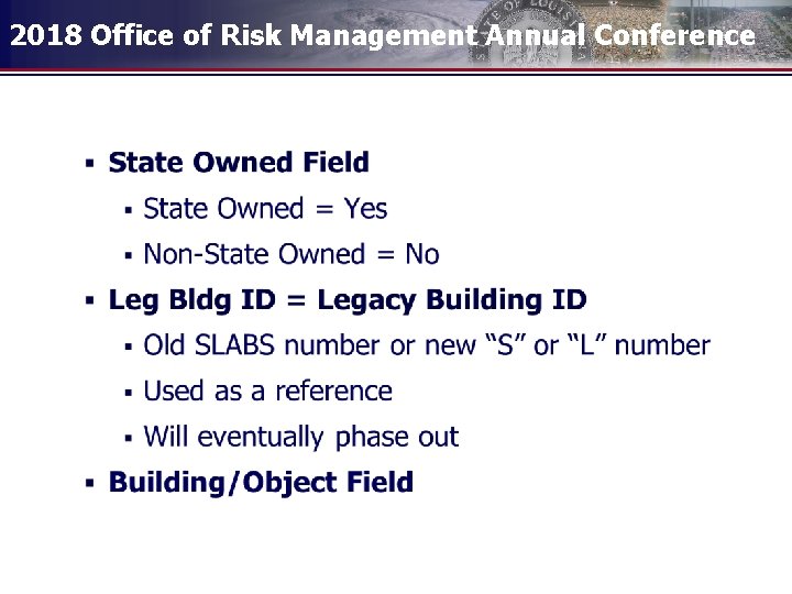 2018 Office of Risk Management Annual Conference 